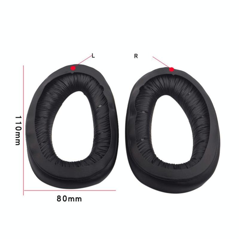 2 Pack Red Headband Covers For Sennheiser Gsp Series Headphones Replacement