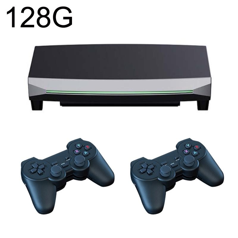 4K Hd Retro Multiplayer Video Game Console With 128Gb Storage And Wireless Controller
