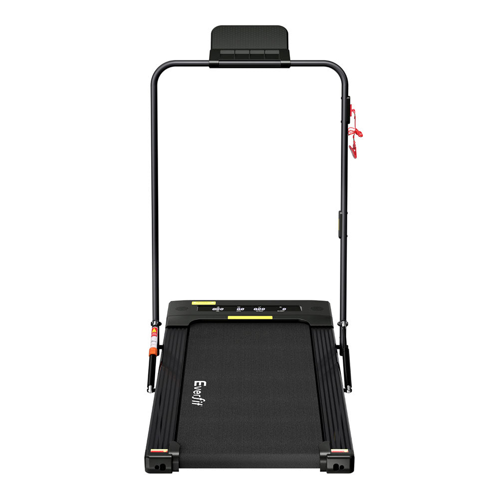 Everfit Treadmill Electric Walking Pad Under Desk Home Gym Fitness 400Mm Black