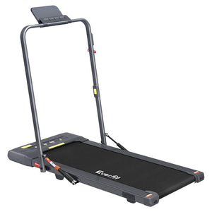 Everfit Treadmill Electric Walking Pad Under Desk Home Gym Fitness 400Mm Grey