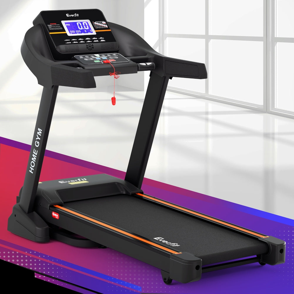 Everfit Treadmill Electric Auto Incline Home Gym Fitness Exercise Machine 490Mm