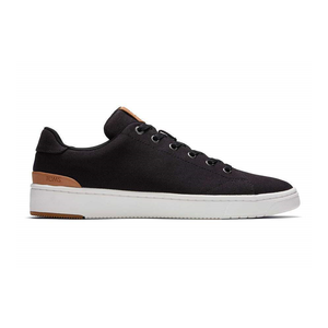 Toms Mens Trvl Lite Canvas Trainers Sneakers Casual Shoes Black Us 9