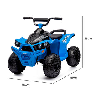 Rovo Kids Electric Ride On Quad Bike Atv Toy Car