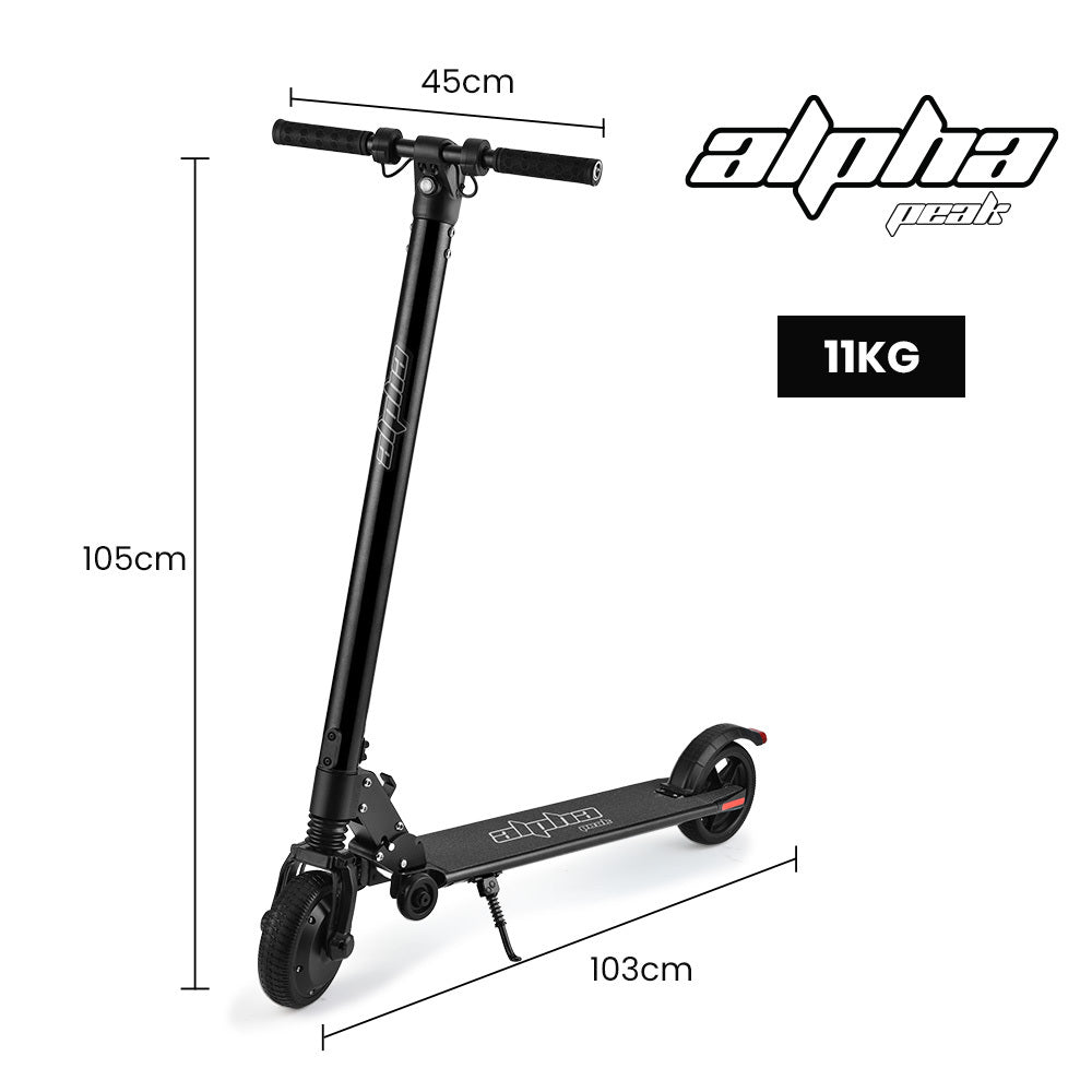 300W 10Ah Electric Scooter Suspension For Adults Or Teens Black