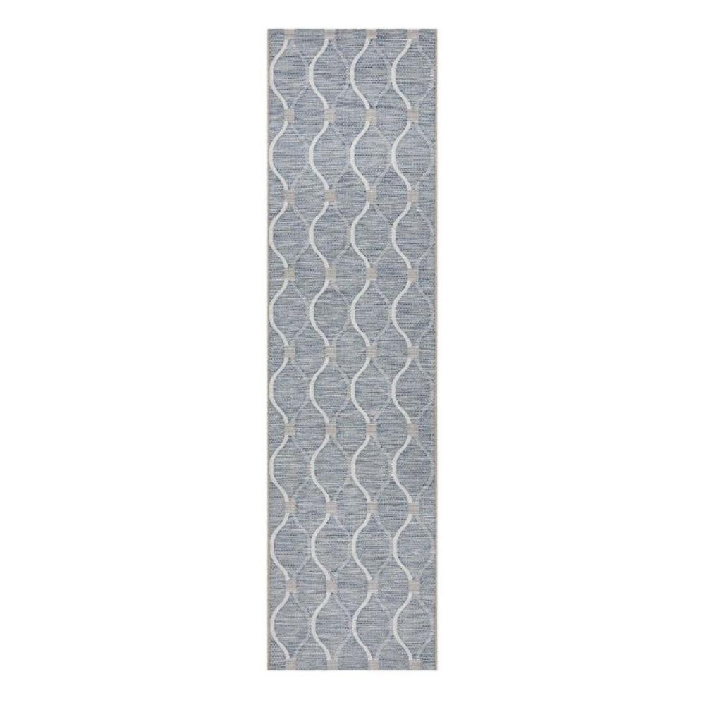 Rug Culture Terrace 5501 Blue Runner By