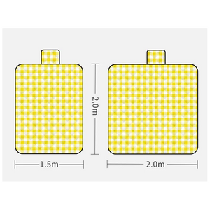 Thickened Waterproof Picnic Blanket Portable Outdoor Beach Mat For Camping And Hiking 150*200Cm(Hopscotch)