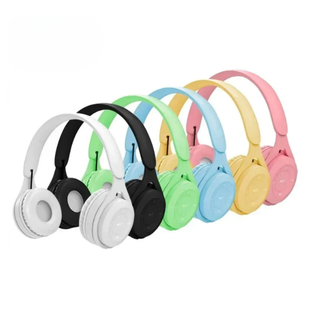 Headphone Yellow Y08 Bluetooth Wireless Headset Over Ear For Mobile Accessories