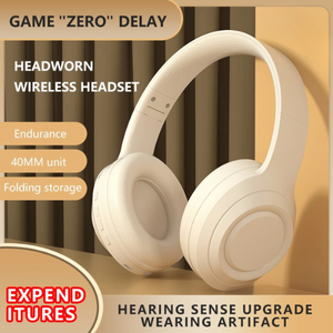 Headphone Black Dr58 Bluetooth Microphone Noise Reduction Foldable Headset