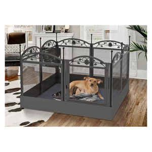 8 Panel Diy Heavy Duty Dog Playpen With Waterproof Pad