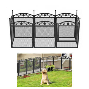 8 Panel Diy Heavy Duty Dog Playpen With Waterproof Pad