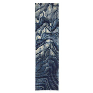 Dream Scape 862 Indigo Runner By Rug Culture 400X80cm