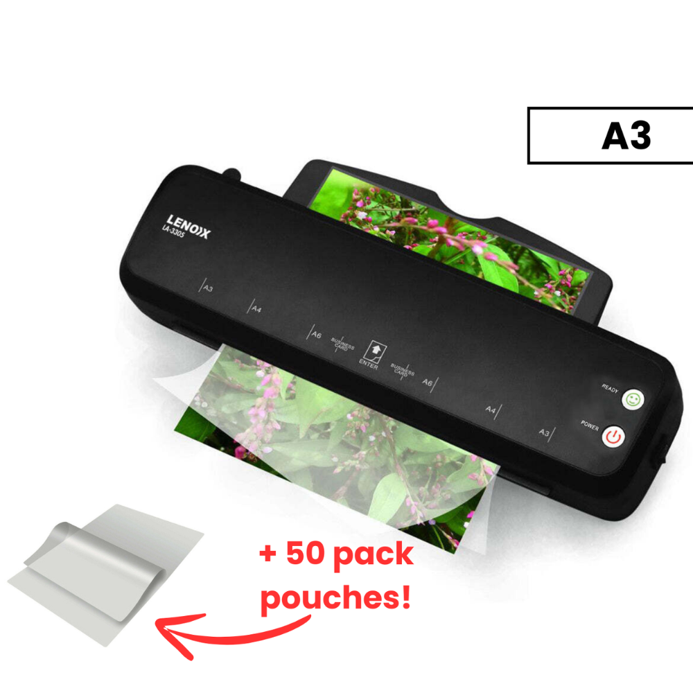 Hot Paper Laminator 350W For 80 100 Microns With A3 Laminating Pouches