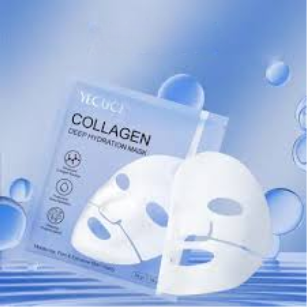 Bio Collagen Mask Deep Hydration 34G Ea X 6 Pcs