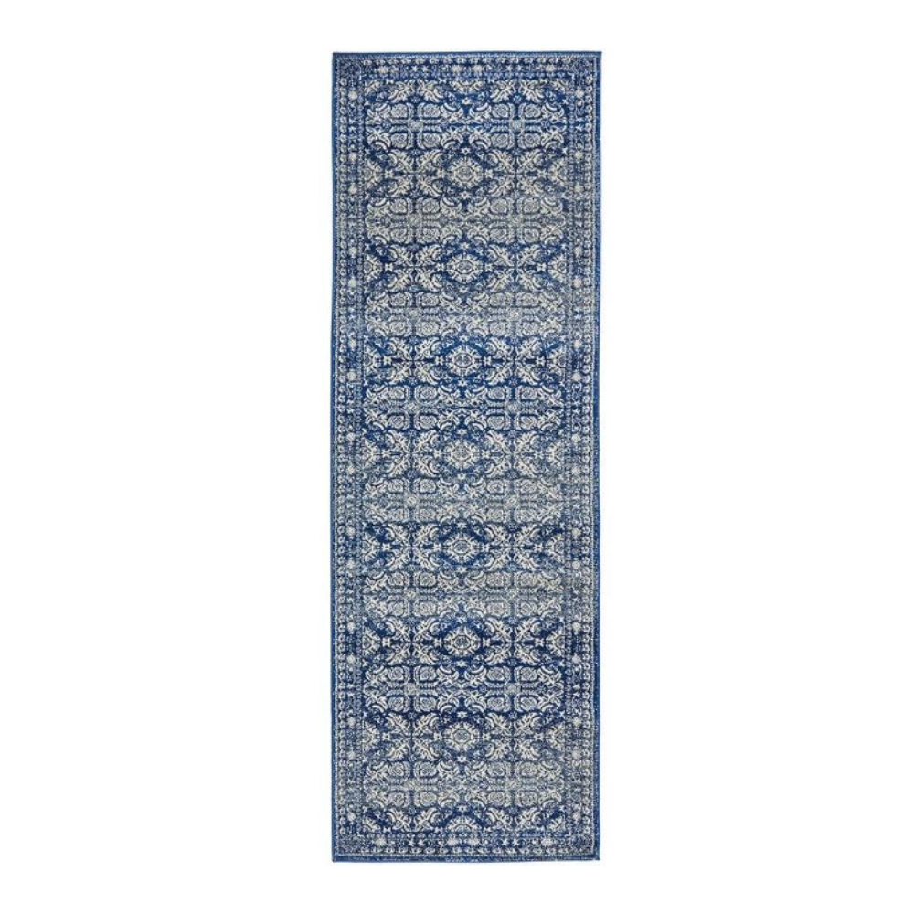 Mirage 358 Navy Runner By Rug Culture 400X80cm