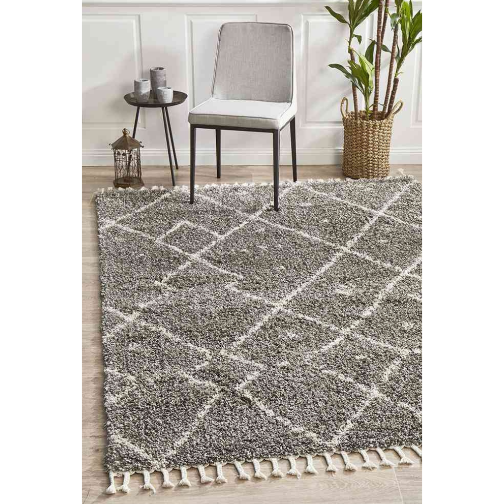 Rug Culture Saffron 44 Grey By Rectangle