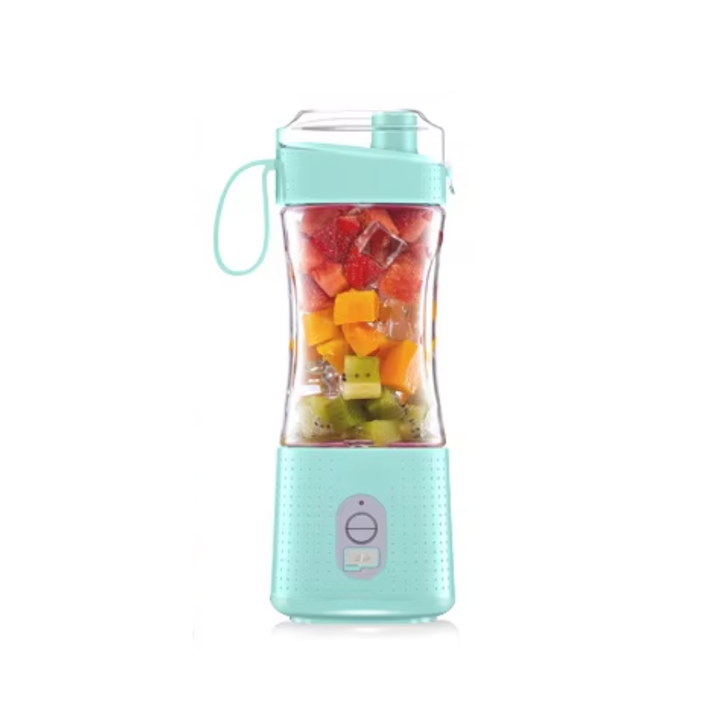 Blue Portable Mini Juicer Rechargeable Electric Fruit Cup Compact & Convenient