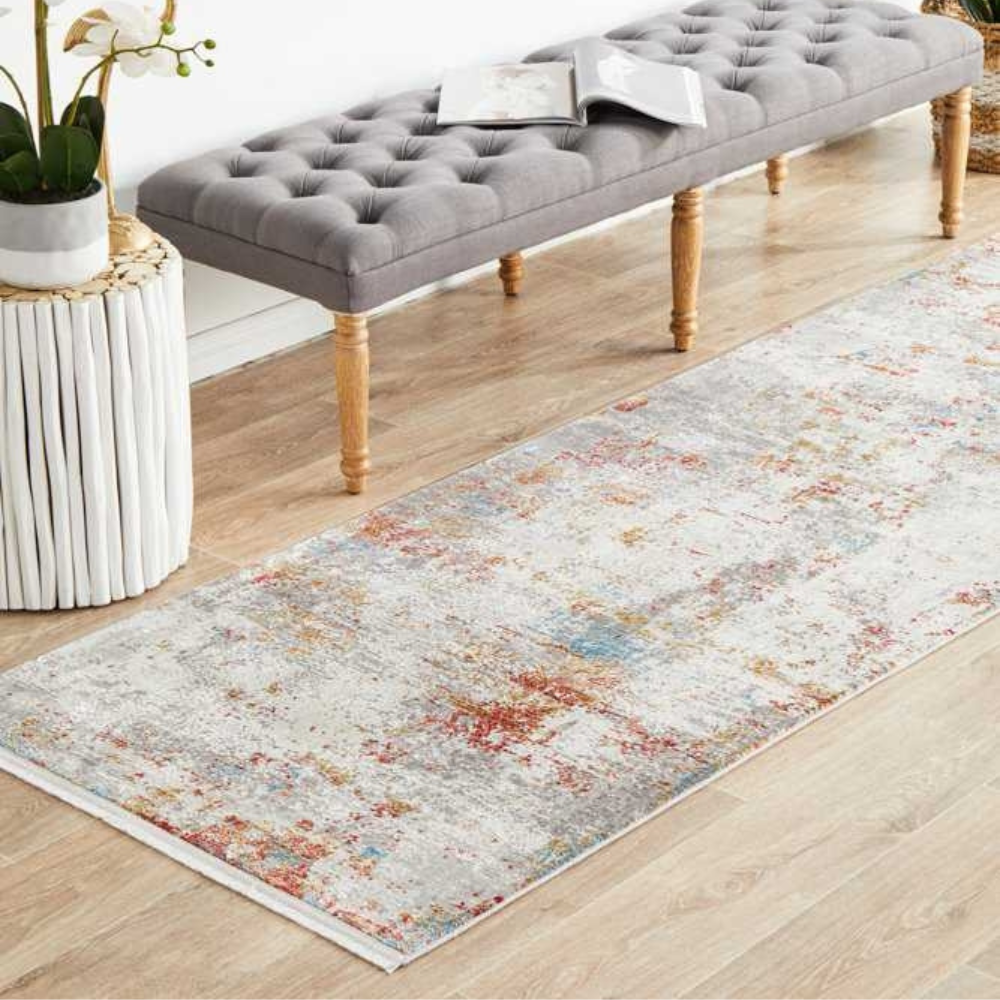 Reflections 106 Multi Runner By Rug Culture 300X80cm