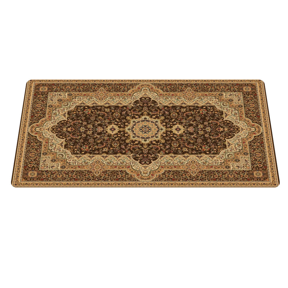 Mouse Pad Brown 300X800x2mm Persian Rug Full Desk Mat For Computers Laptops