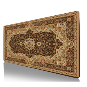 Mouse Pad Brown 300X800x2mm Persian Rug Full Desk Mat For Computers Laptops