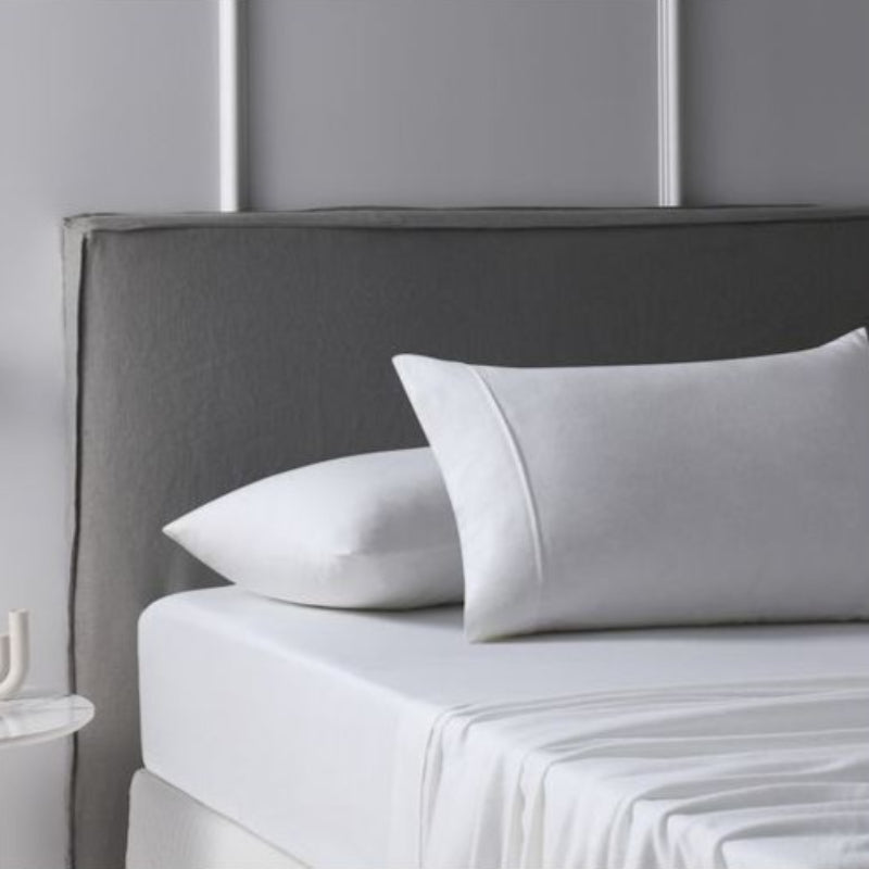 Accessorize Cotton Flannelette White Sheet Set By