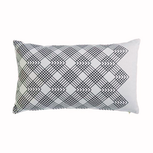 Valence Cotton Grey Cushion By Bedding House