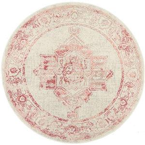 Rug Culture Avenue 702 Rose Round By 200X200cm
