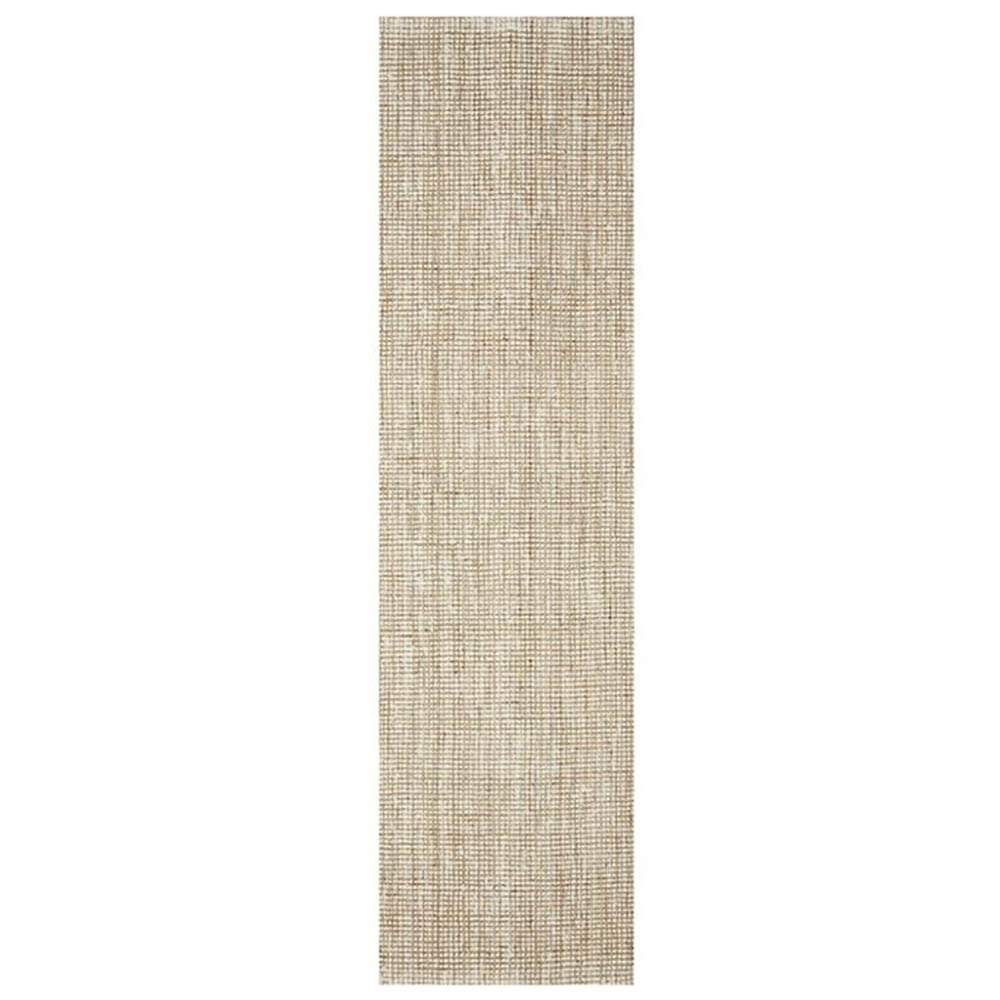 Madras Mario White Runner By Rug Culture