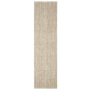 Madras Mario White Runner By Rug Culture