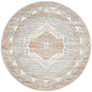 Mayfair Caitlen Grey Round By Rug Culture