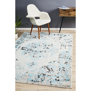 Alexa Transitional Rug Blue Grey By Culture 330X240cm