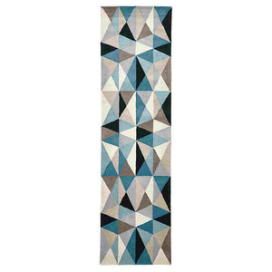 Matrix 901 Turquoise Runner By Rug Culture