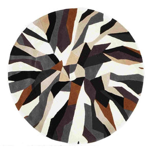 Matrix 903 Fossil Round By Rug Culture