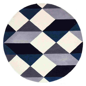 Matrix 904 Steel Round By Rug Culture