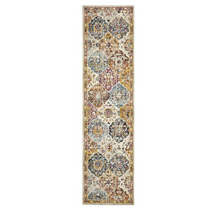 Museum 861 Rust Runner By Rug Culture 300X80cm