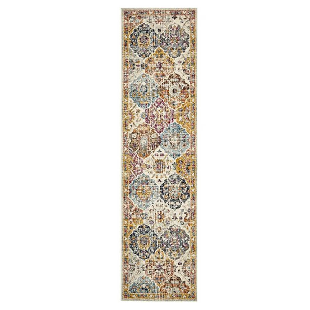 Museum 861 Rust Runner By Rug Culture 500X80cm