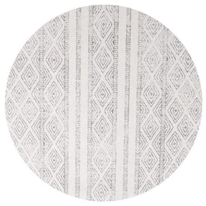 Oasis 450 Grey Round By Rug Culture 150X150cm