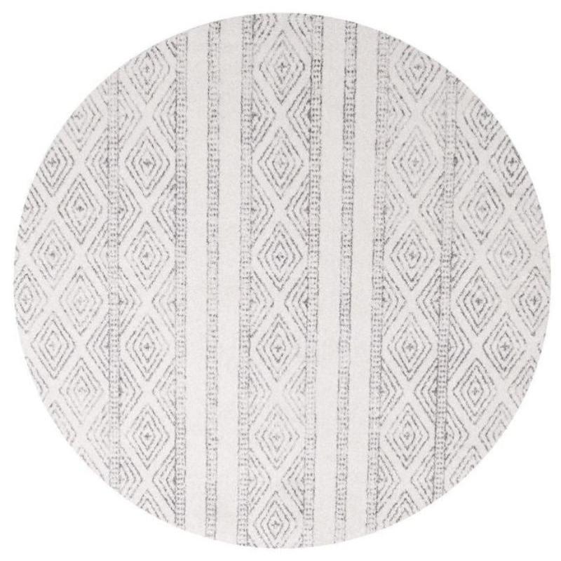 Oasis 450 Grey Round By Rug Culture 240X240cm