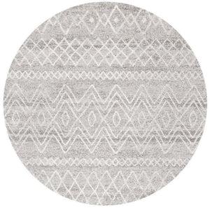 Oasis 453 Grey Round By Rug Culture 200X200cm