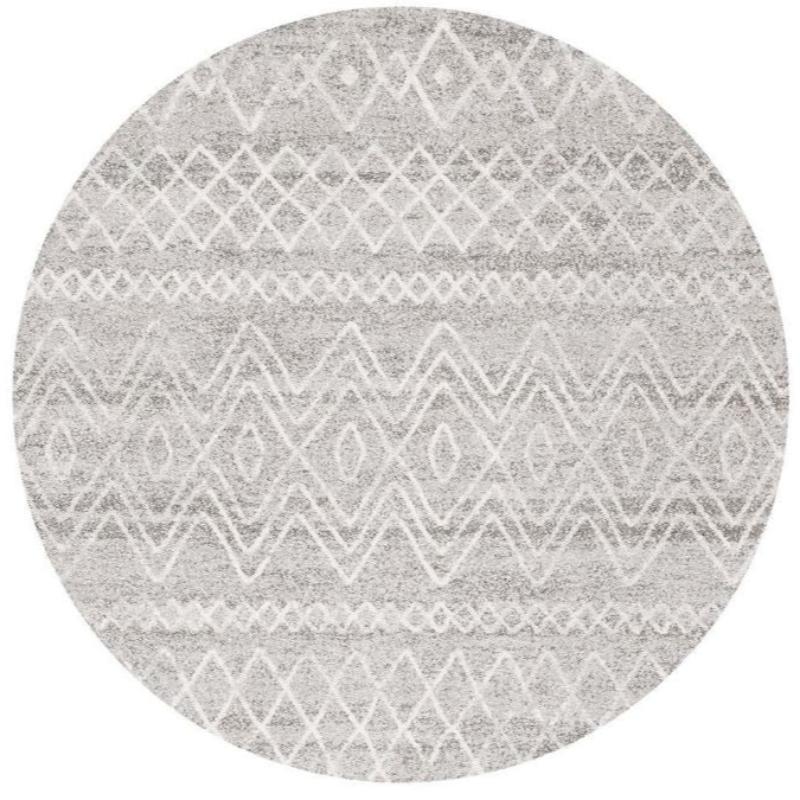 Rug Culture Oasis 453 Grey Round By 240X240cm