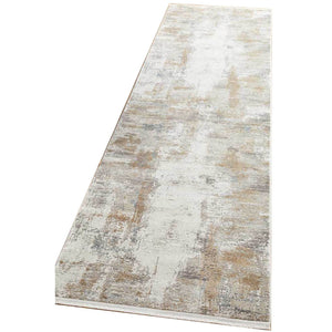 Reflections 105 Natural Runner By Rug Culture 500X80cm