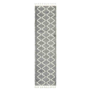 Saffron 11 Silver Runner By Rug Culture 400 X 80Cm