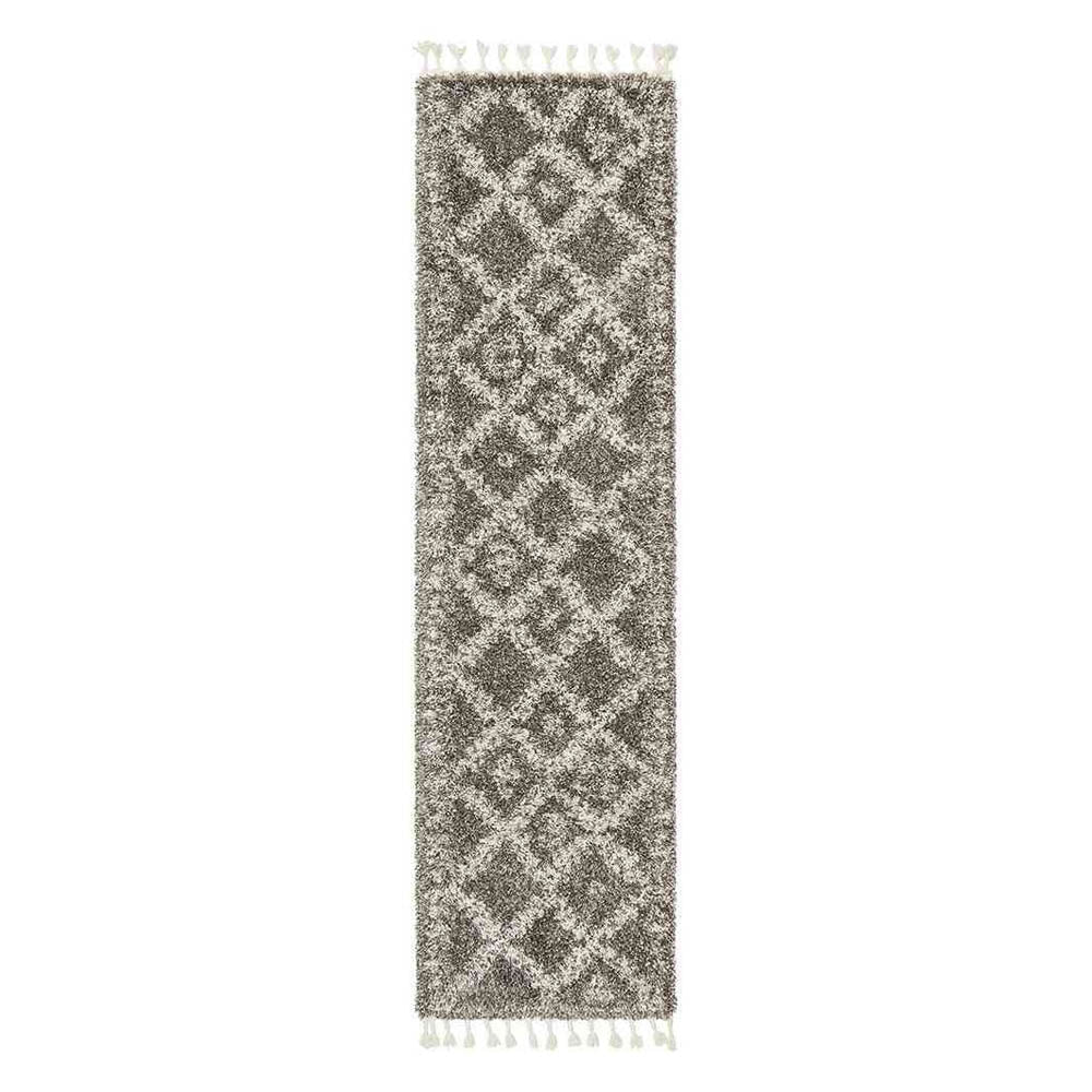 Saffron 33 Grey Runner By Rug Culture