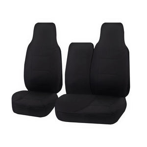 Seat Covers For Toyota Hi Ace Trh Kdh Series 03/2005 2015 Lwb Utility Van Front High Bucket + _ Bench With Fold Down Arm