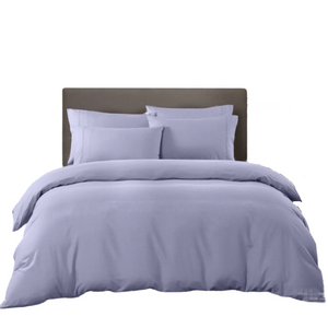 Royal Comfort 2000Tc Quilt Cover Set Bamboo Cooling Hypoallergenic Breathable King Lilac Grey