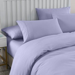 Royal Comfort 2000Tc Quilt Cover Set Bamboo Cooling Hypoallergenic Breathable King Lilac Grey