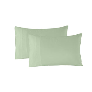 Royal Comfort 1200 Thread Count Sheet Set 4 Piece Ultra Soft Satin Weave Finish King Sage Green