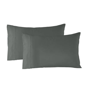 Royal Comfort Bamboo Blended Sheet & Pillowcases Set 1000Tc Ultra Soft Bedding King Charcoal