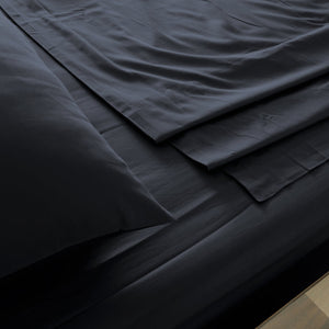 Royal Comfort 1000 Thread Count Bamboo Cotton Sheet And Quilt Cover Complete Set King Charcoal