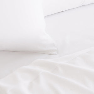 Royal Comfort 3000 Thread Count Bamboo Cooling Sheet Set King White