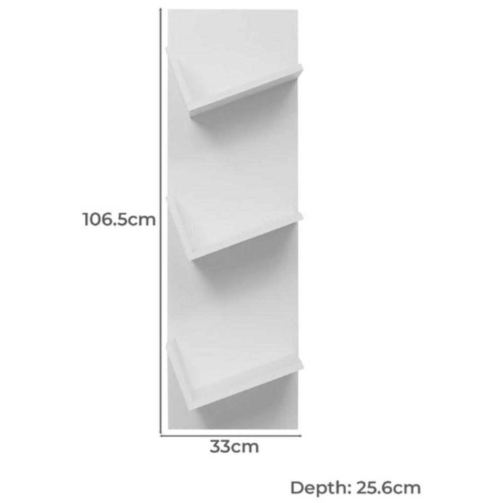 London Display Shelf White